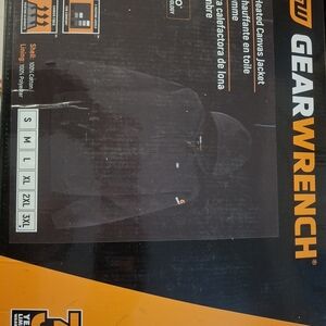 Black Heated Canvas Jacket